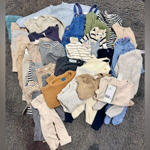 Zara/H&M/Gap/ON Baby Boy Fall/Winter Lot - 3-6 Months - EUC